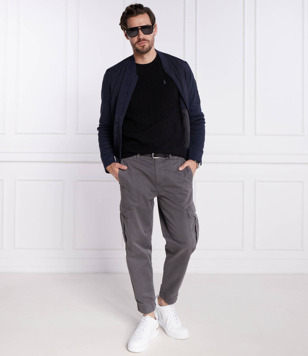 Хлопковый свитер POLO RALPH LAUREN - черный(710876762)