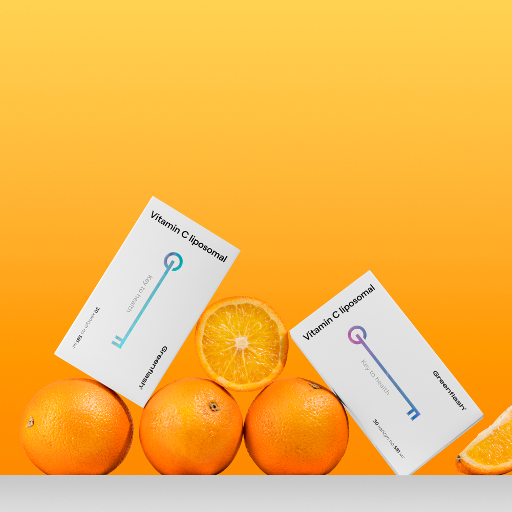 Greenflash Vitamin C liposomal Витамин С липосомальный, 30капсул
