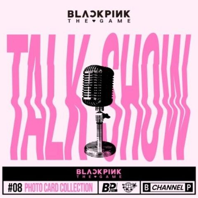 товары BLACKPINK - TALK SHOW THE GAME Photocard Collection