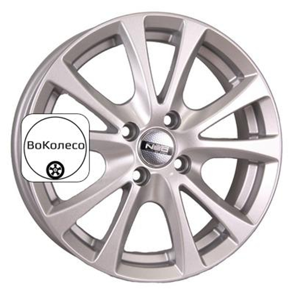 6x15/4x100 ET49 D60,1 509 Silver Neo