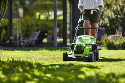 Газонокосилка аккумуляторная GREENWORKS G24X2LM41 2*24V, 41 см, без АКБ и ЗУ (2512607)