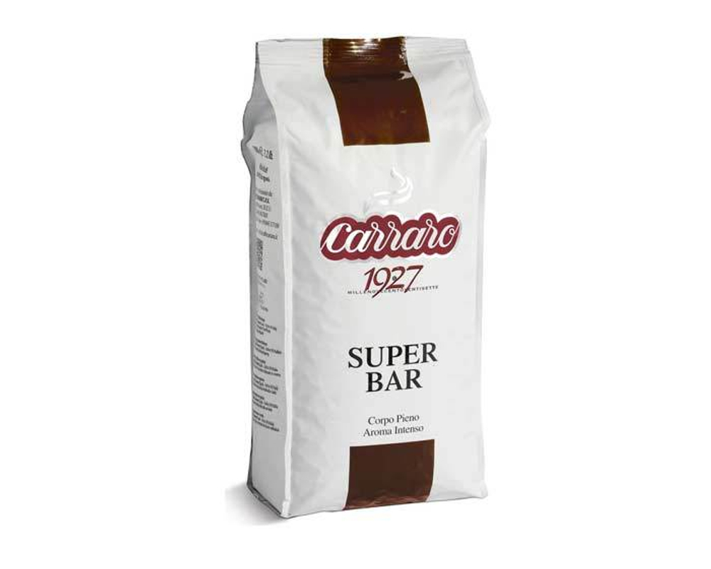цена Кофе в зернах Carraro Super Bar, 1 кг