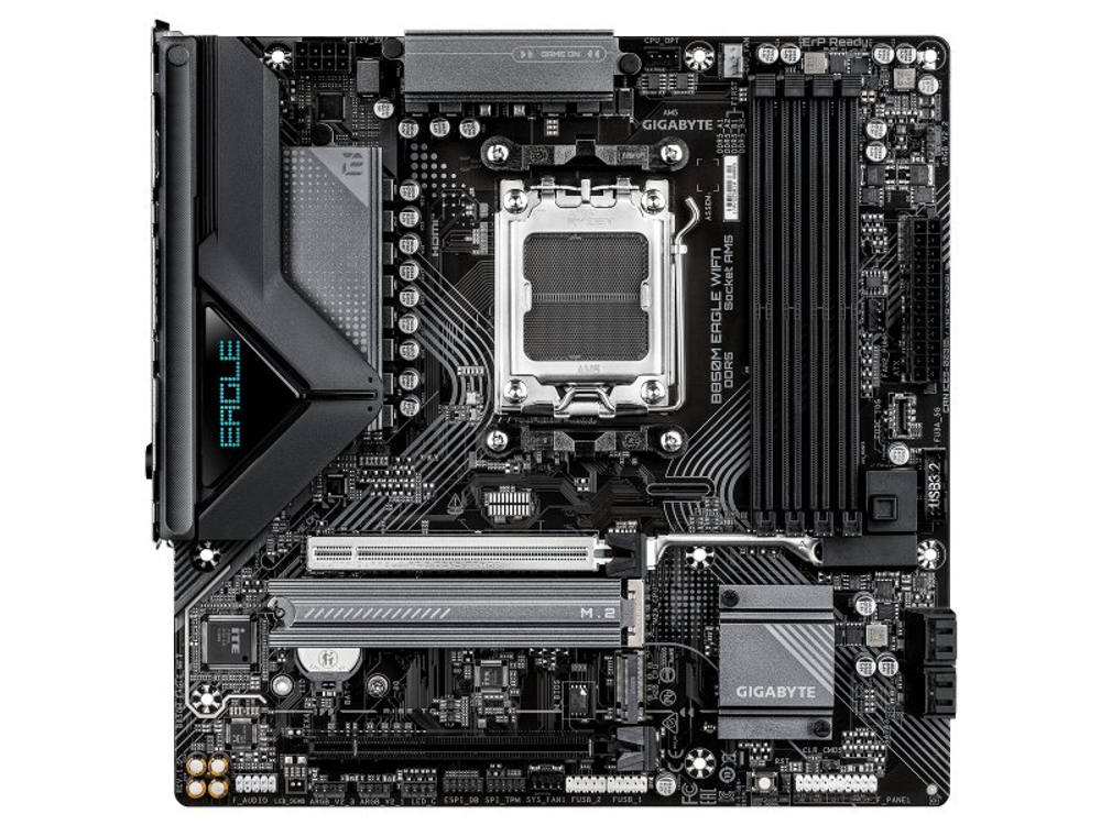 Материнская плата Gigabyte B850m Eagle Wifi7, Socket AM5, AMD B850, mATX, RTL