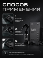 NAISOL Антидождь GLASSHIELD Nano Rain Repellent, 50 мл