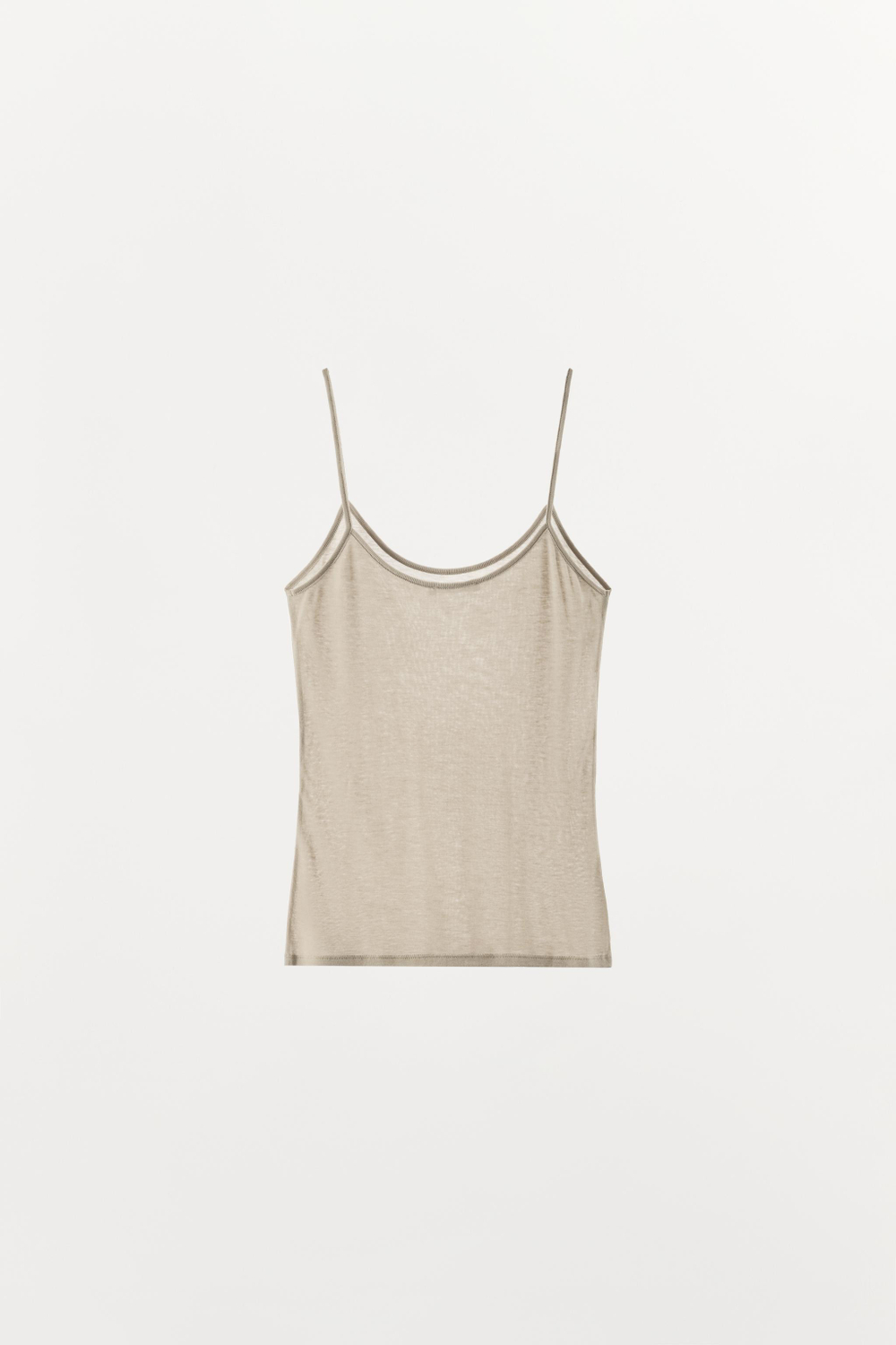 WOOL BLEND TANK TOP — ZARA