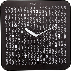 Настенные часы NeXtime Labyrinth, стекло, 30 см