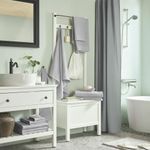 Полотенце IKEA VINARN (ВИНАРН), Светло-серый, 40х70 см