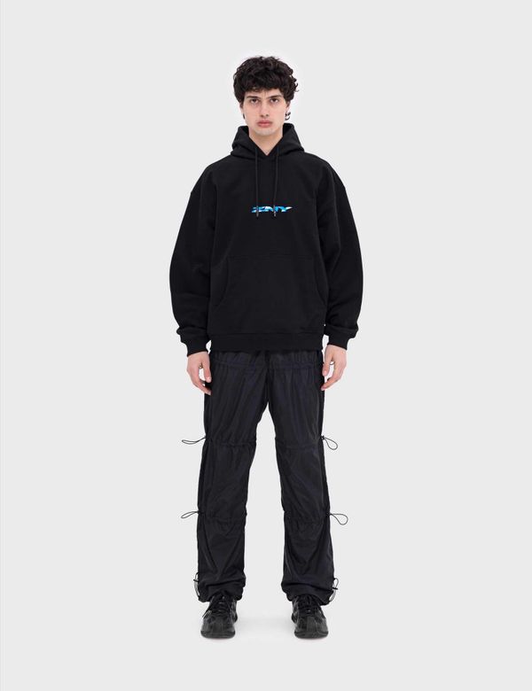 Худи CLOUD LOGO SS22 Черный - фото 4