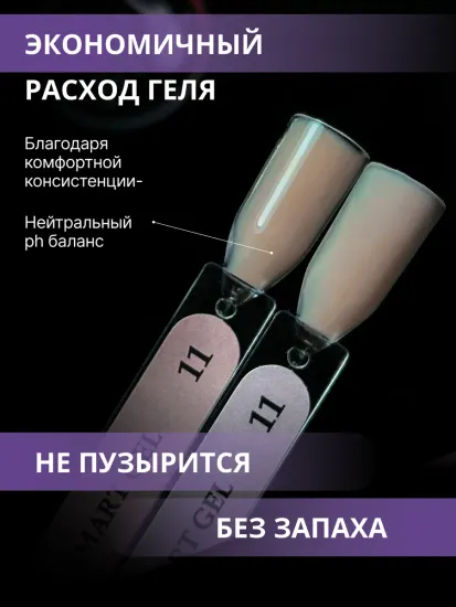 Жидкий бескислотный гель Enigmanic SMART gel 11 15 мл.