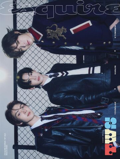 публикация esquire - 2025.03 TWS YOUNGJAE & HANJIN & KYUNGMIN C Type