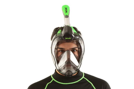 Маска полнолицевая Seac Sub Magica Black/Lime