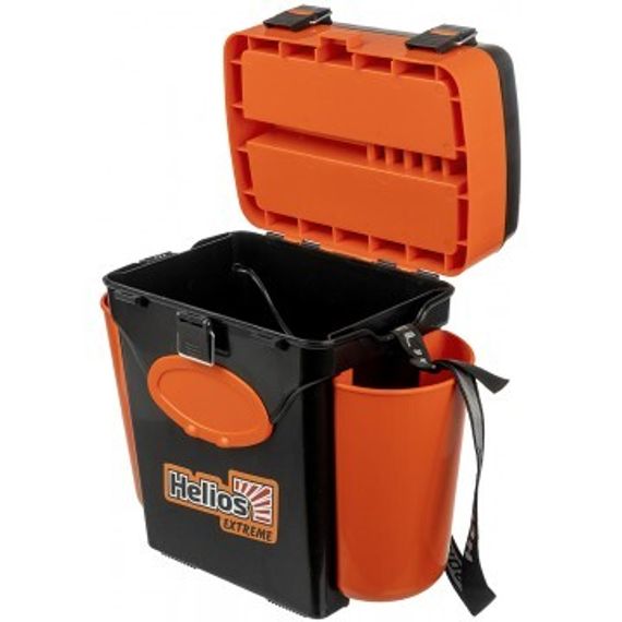 Ящик зимний Helios "FishBox" (10л) оранжевый