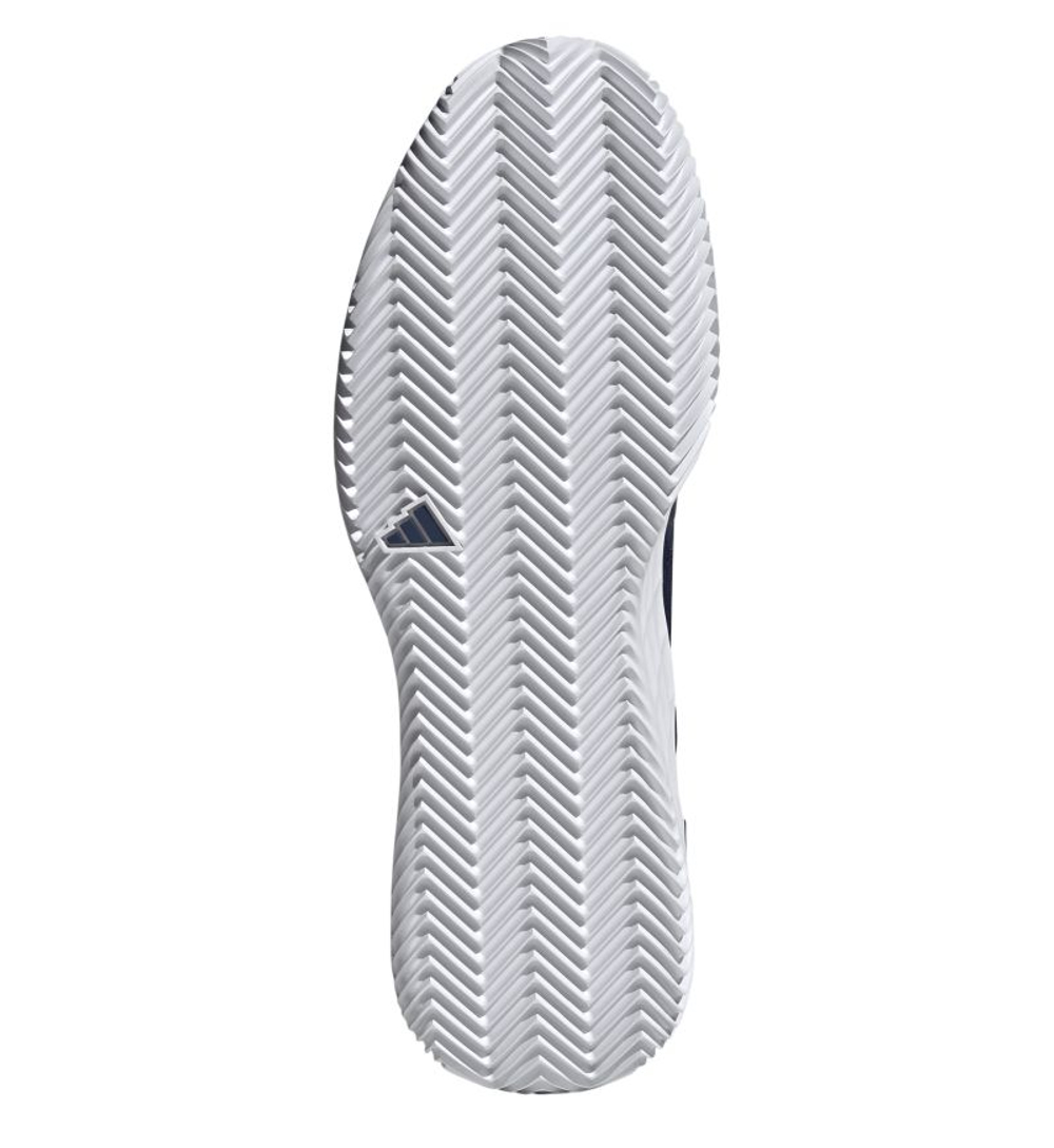 Мужские кроссовки теннисные Adidas Defiant Speed 2 M Clay - dark blue/zero metalic/footwear white