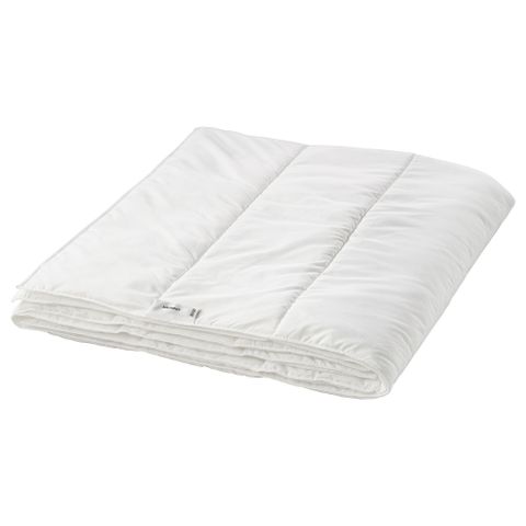 Полутороспальное одеяло IKEA SAFFEROT (СЭФФЕРОТ), Всесезонное, Стеганое, Белый, 150х200 см