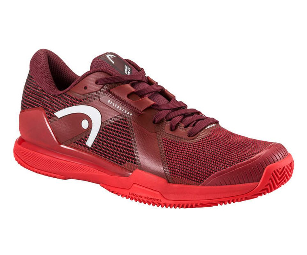 Мужские кроссовки теннисные Head Sprint Pro 4.0 Clay - red/dark red