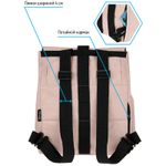 Рюкзак Berlingo Trends Eco pink 36*28.5*13см, 580 гр., 1 отделение, тайвек