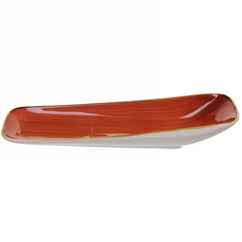 Тарелка керамическая «Corsica orange» сервировочная 30*9,5*5см