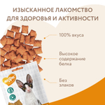МНЯМС Лакомство "Здоровье и активность" хрустящие подушечки для кошек с курицей, 60 г