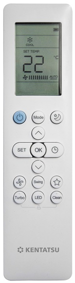 Сплит-система кондиционер настенный Kentatsu Kanami KSGAA35HZRN1W/KSRAA35HZRN1 на 35 м²