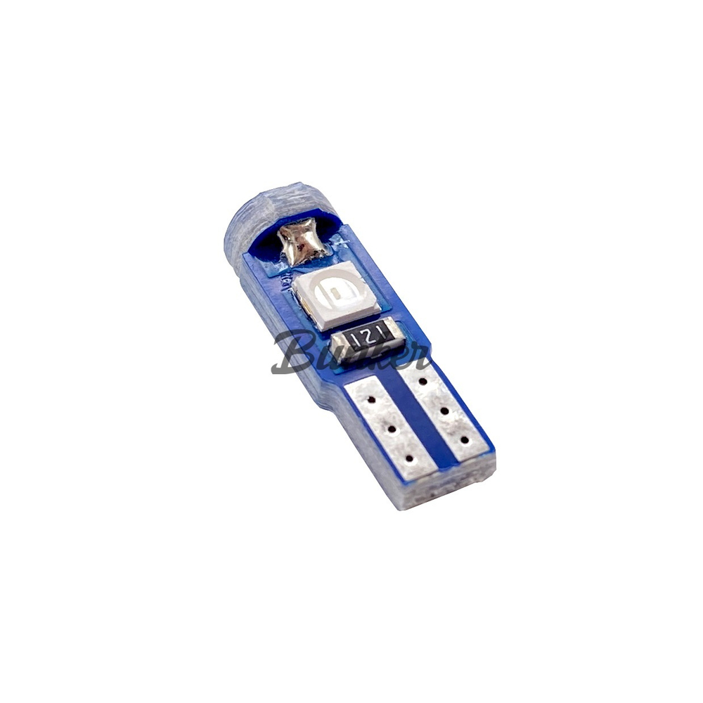 Светодиодная габаритная лампа TaKiMi T5-2835-3SMD-12V (зеленый)