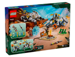 Конструктор Лего Харизон Элой и Варл против Скараба и Пилозуба | LEGO Horizon Aloy & Varl vs Shell-Walker 77037 768 д 9+