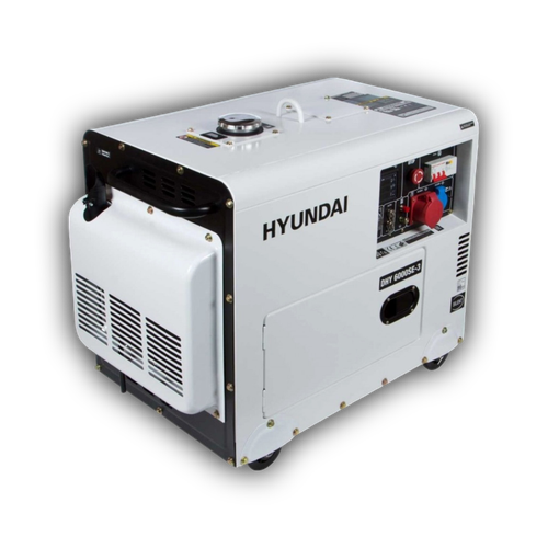Дизельный генератор Hyundai DHY 6000SE-3