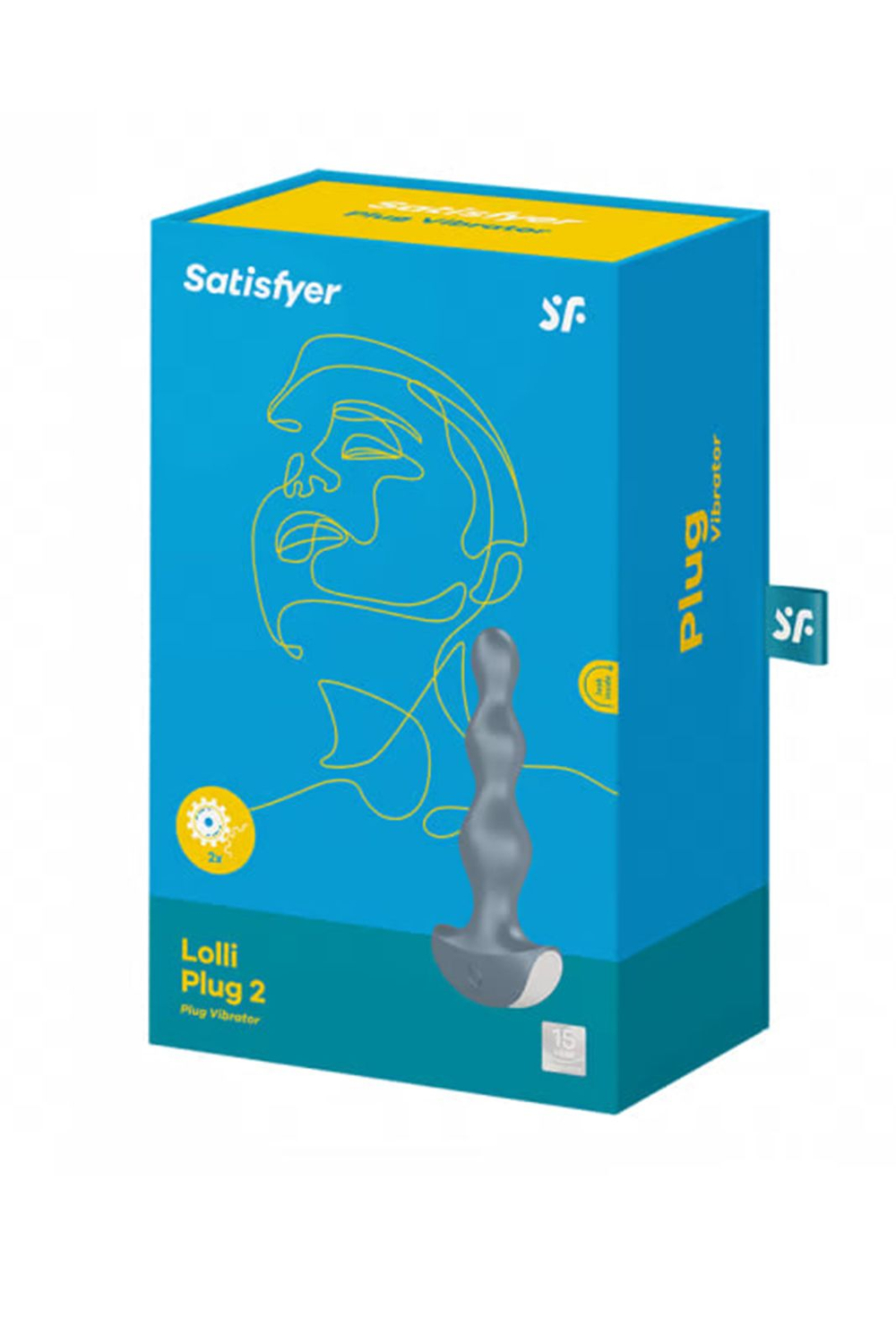 Satisfyer Lolli Plug 2 - Анальная виброелочка