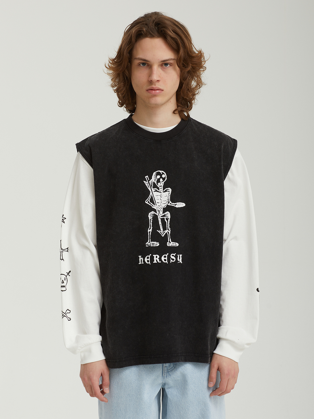 Мужская Майка Skeleton