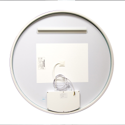 Зеркало с подсветкой AVS Сфера 80 см, антипар, белое 829-TU-80W/LED/S/A3-6