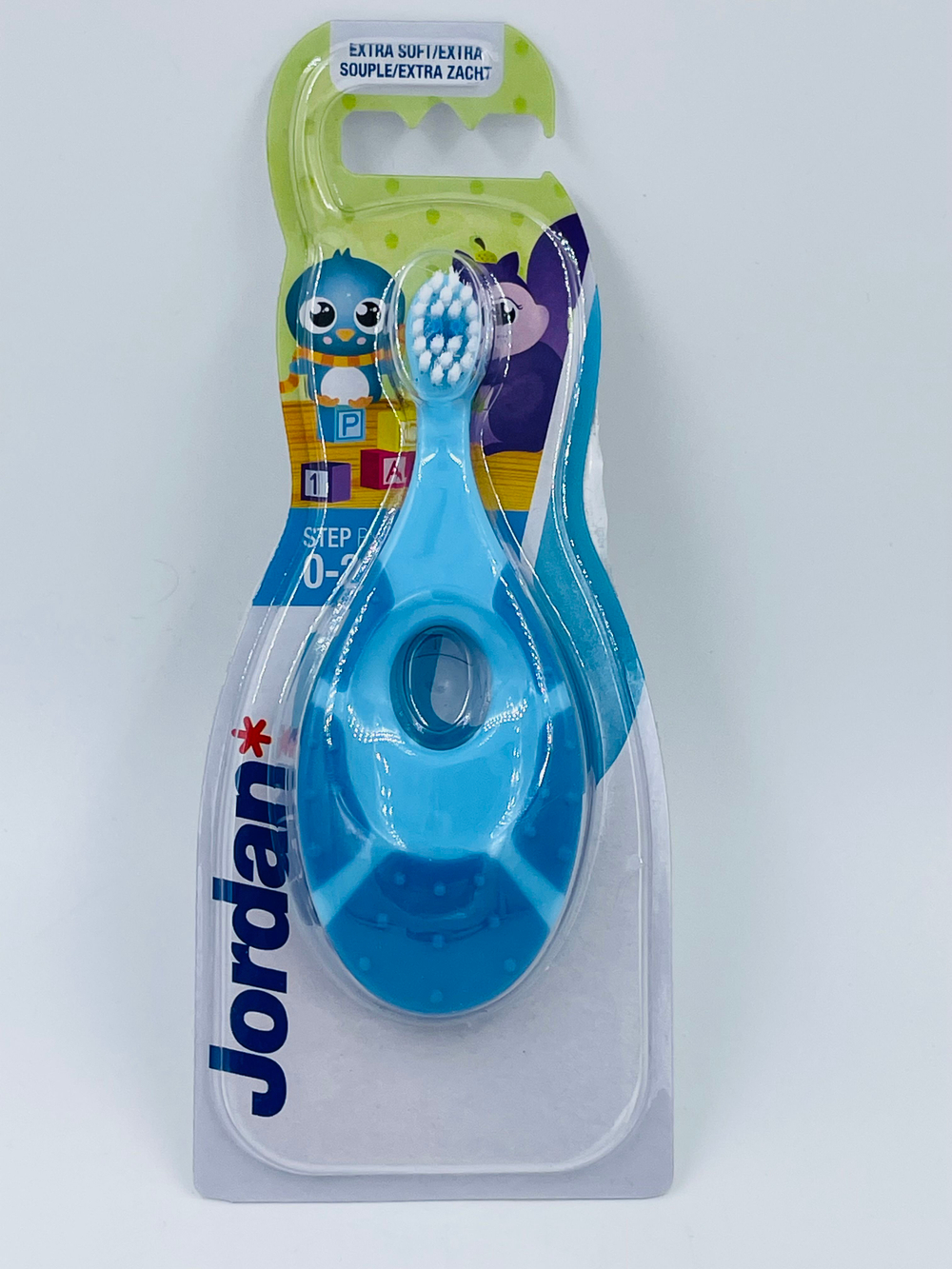 Jordan Зубная щетка детская step by step extra soft 0-2 года 1 шт. (из Финляндии)