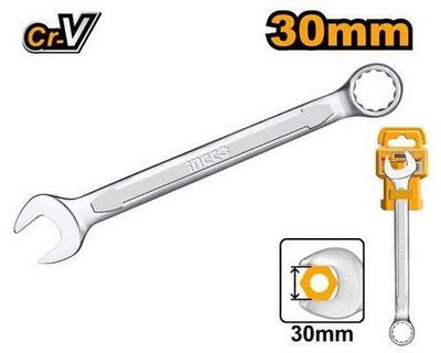 Комбинированный ключ 30 мм INGCO HCSPA301 INDUSTRIAL