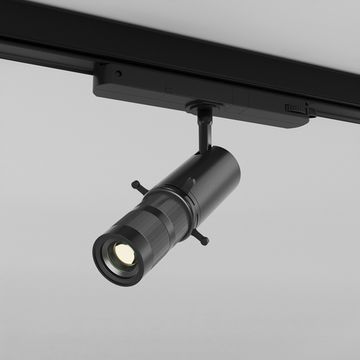 Трёхфазный трековый светодиодный светильник 10W 3000К TR108-3-10W3K-B чёрный Gala Trinity Maytoni
