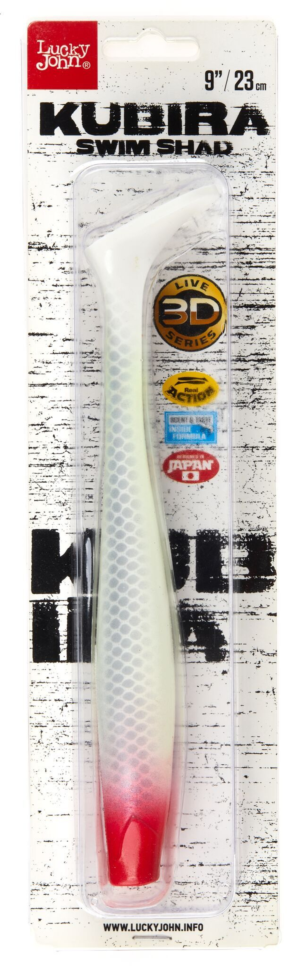 Виброхвосты LJ 3D BBS Series KUBIRA SWIM SHAD 9,0in (22,90)/PG17 1шт.