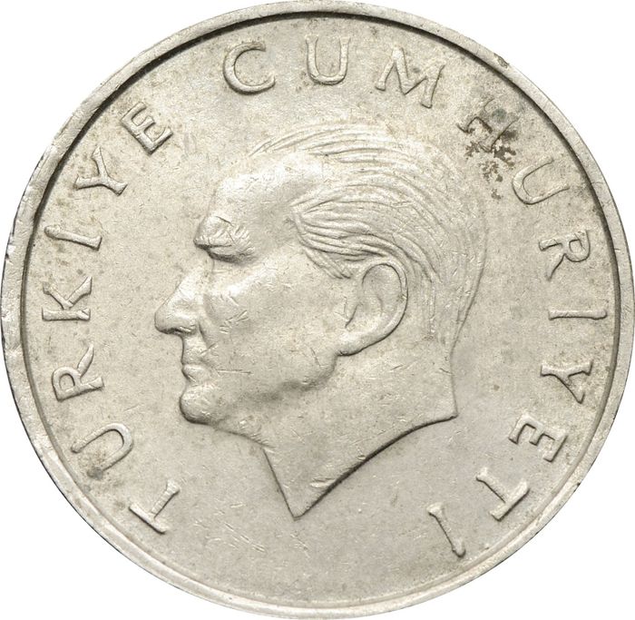 10 000 лир 1997-2001 Турция (10 Bin Lira)