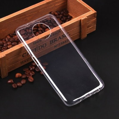 Силиконовый чехол для Xiaomi Redmi Note 9T, 1 мм, 008291-1 Прозрачный