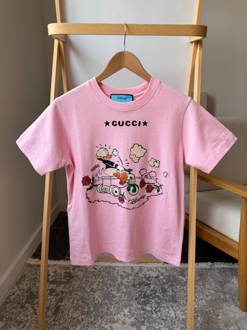 Хлопковая футболка Gucci, XXS