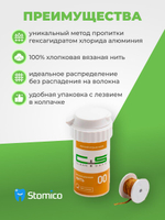 Нить стоматологическая ретракционная ProfiCord №00 без пропитки (2,54 м) Clean+Safe