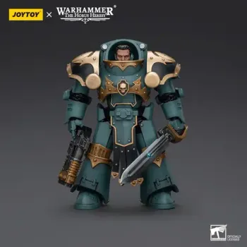 Фигурка JOYTOY Sons Of Horus Tartaros Terminator Squad Sergeant With Volkite Charger And Power Swor
