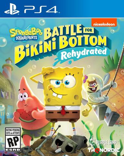 SpongeBob SquarePants : Battle for Bikini Bottom - Rehydrated [PS4] Б/У