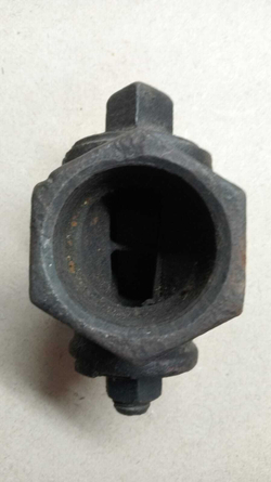 Кран пробковый газовый d=50