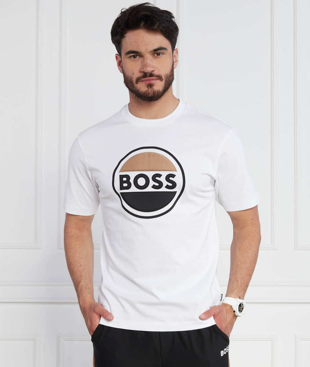 Футболка Tessin 09 BOSS BLACK - белый(50496223)