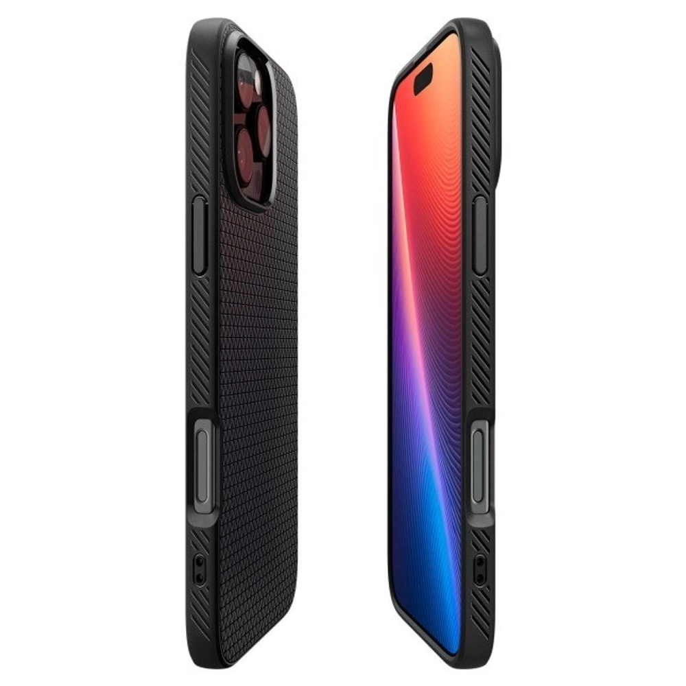 Накладка для i-Phone 16 Pro Max 6.7" Spigen Liquid Air (ACS07988) матовый черный