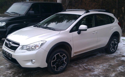 Порог Subaru XV 2011-2017 (1мм)