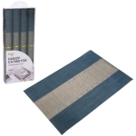 Набор салфеток на стол 30*45см 4шт «Греческий узор» синий