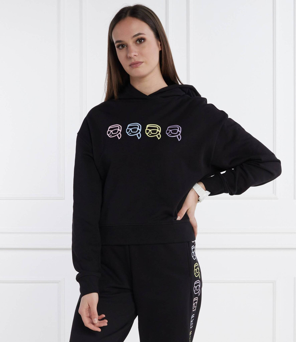 Худи IKONIK 2.0 Karl Lagerfeld - черный(241W1800)