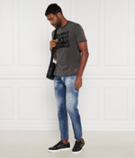 Кожаные кроссовки Just Cavalli - черный(77QA3SB4ZPA79)