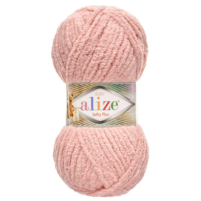 Пряжа Alize (Ализе) Softy Plus / уп.5 мот. по 100 г, 120м, 161 пудра A