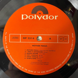 Винтажная виниловая пластинка LP Focus Mother Focus (Japan 1976) (No Obi) Bennie Helder