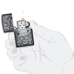 Зажигалка Zippo Classic с покрытием Black Matte