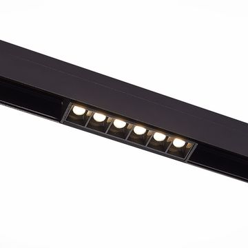 Магнитный трековый светильник LED 6W 3000K ST361.436.06 чёрный Seide Skyline 48 ST-Luce